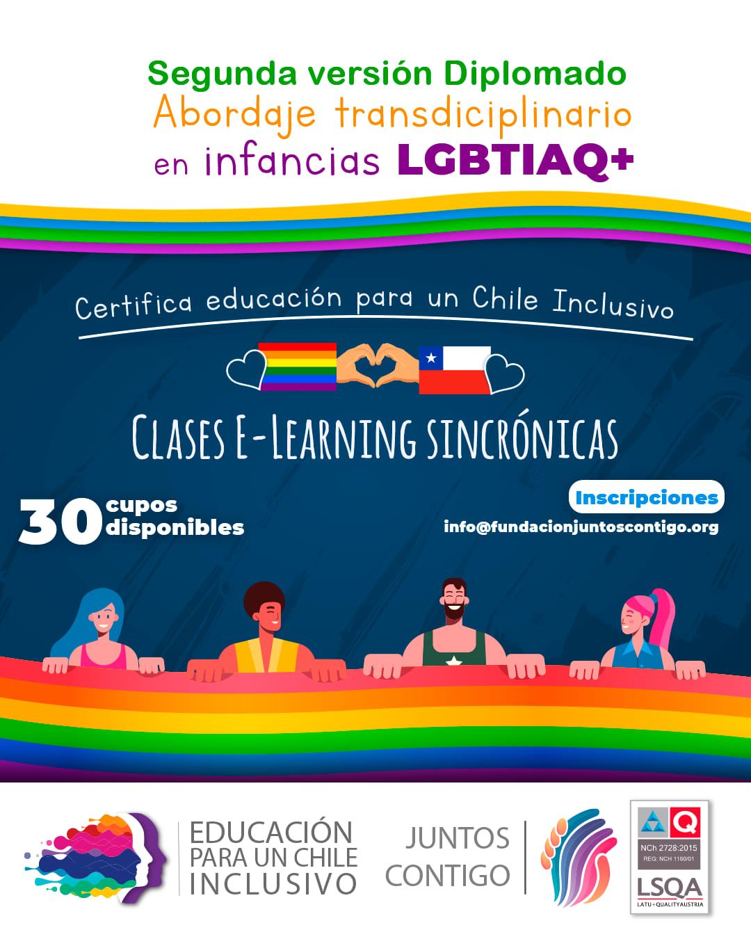 Segunda versión Diplomado infancias LGBTIAQ+